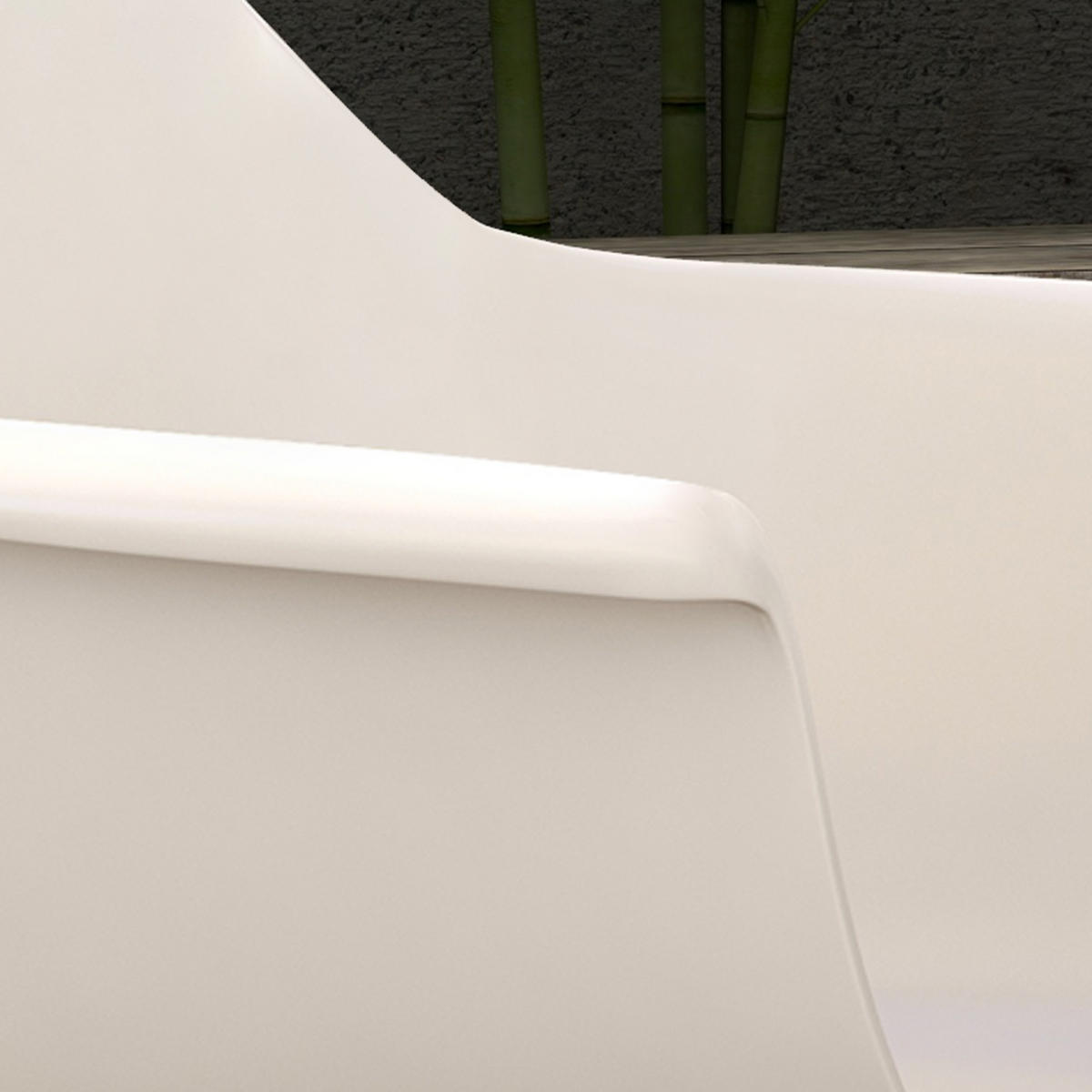 GARTENSTUHL aus Stahl 59x55x84cm in Grau im 4er Set - Grau, Kunststoff (55/84/59cm) - Modfu