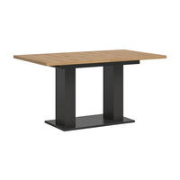 ESSTISCH MOTION (B/H/T: ca. 150/76/90 cm) in grau/Artisan Oak Nachbildung - Grau, Holzwerkstoff (90/150/76cm)