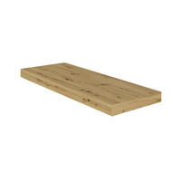 WANDBOARD Elif 60x24x4 aus Holzwerkstoff in der Farbe asteiche - Naturfarben, Kunststoff (60/4/24cm) - 58aufmkessel