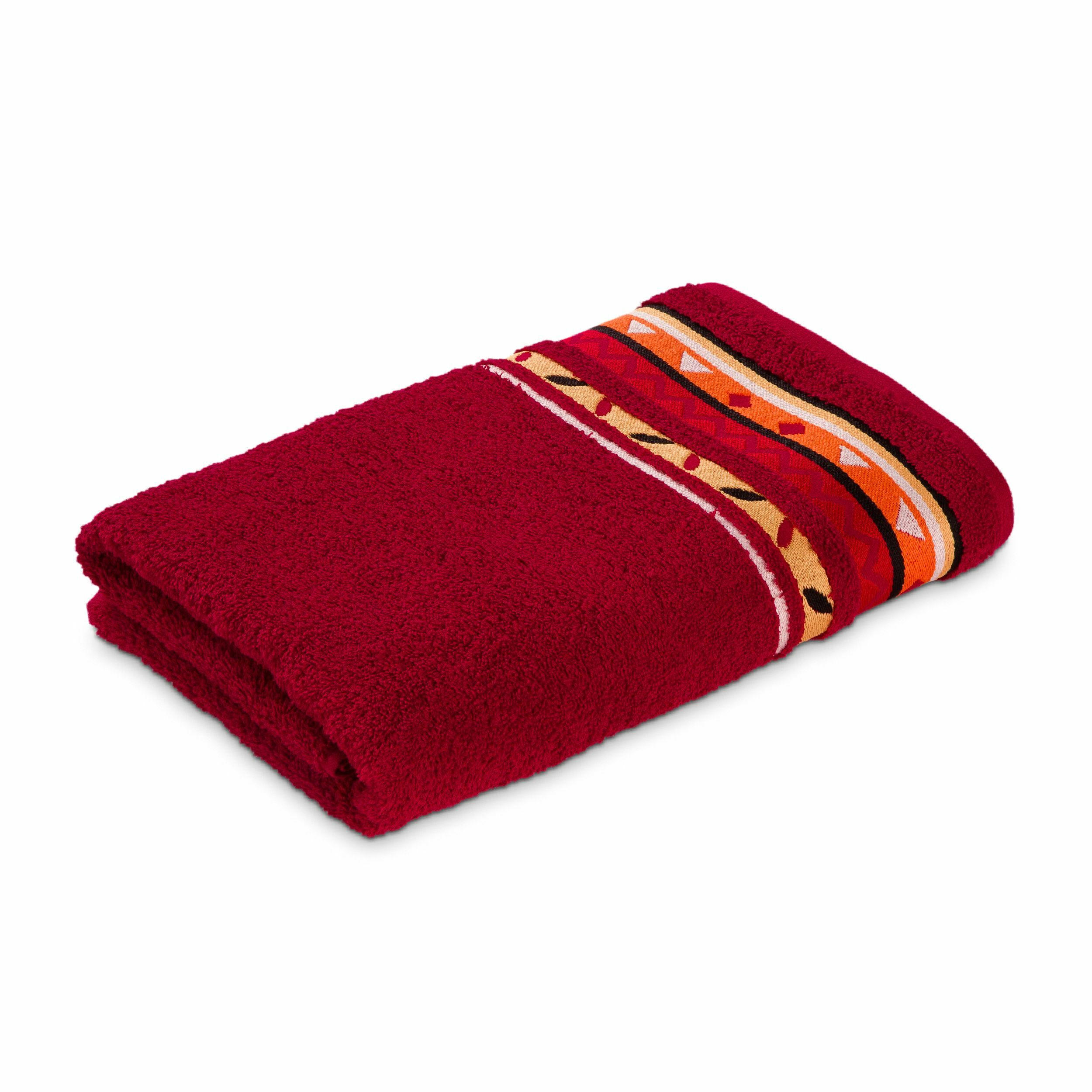 HANDTUCH COUNTRY - Rot, Textil (50/100cm) - Möve for Frottana