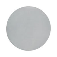 TEPPICH Hellgrau 160 cm Vantira - Hellgrau/Grau, Kunststoff (160/160cm) - Beliani