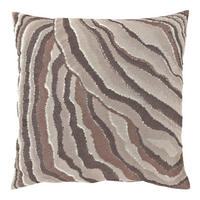 DEKOKISSEN Ezra Violett 45/45/8 cm - Lila, Textil (45/45cm) - Unique Living
