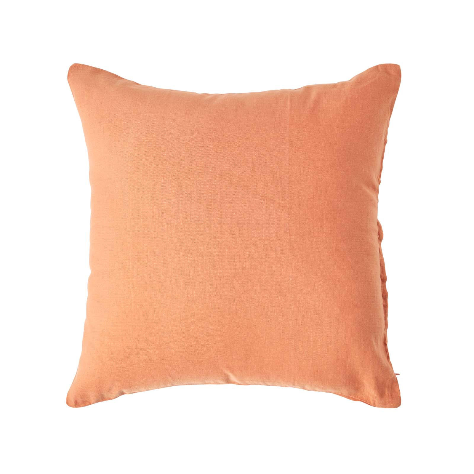 Homescapes Kissenbezug Orange 60x60 cm
