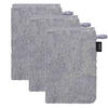 WASCHLAPPEN Unisex Doubleface Grau 3er Pack Baumwolle - Grau, Textil (22/16cm) - Joop!