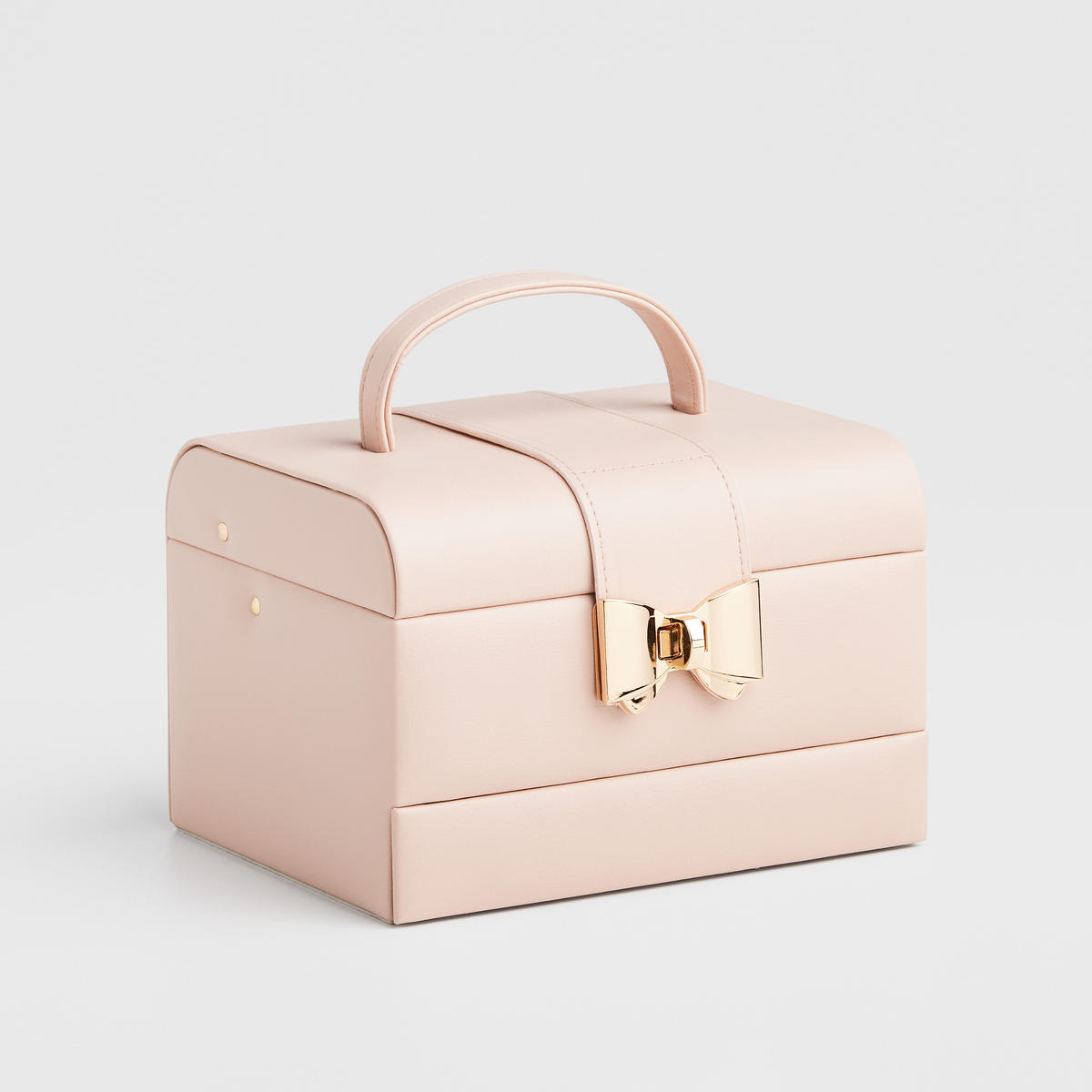 SCHMUCKKÄSTCHEN Margetis - Hellrosa, Kunststoff (15.8/13.5/20.3cm) - home&you