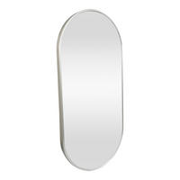 WANDSPIEGEL Picciano - Silberfarben, Glas/Metall (40/2.8/80cm) - [en.casa]