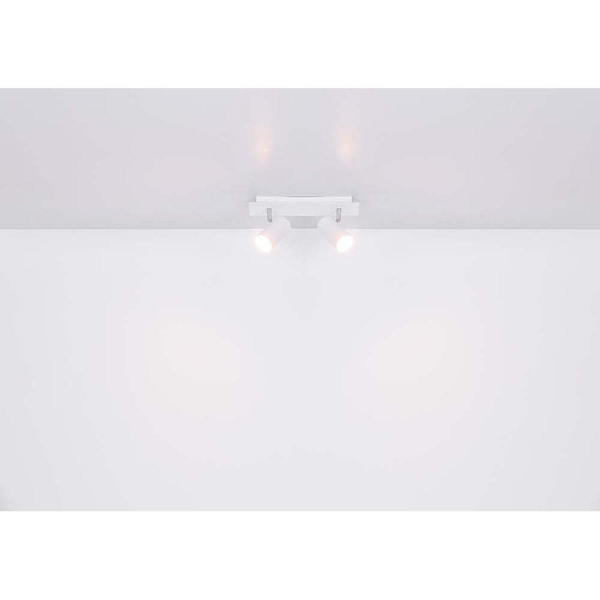 DECKENLEUCHTE Metall Weiß Matt - Weiß, Metall (30/9/12cm) - Globo Lighting