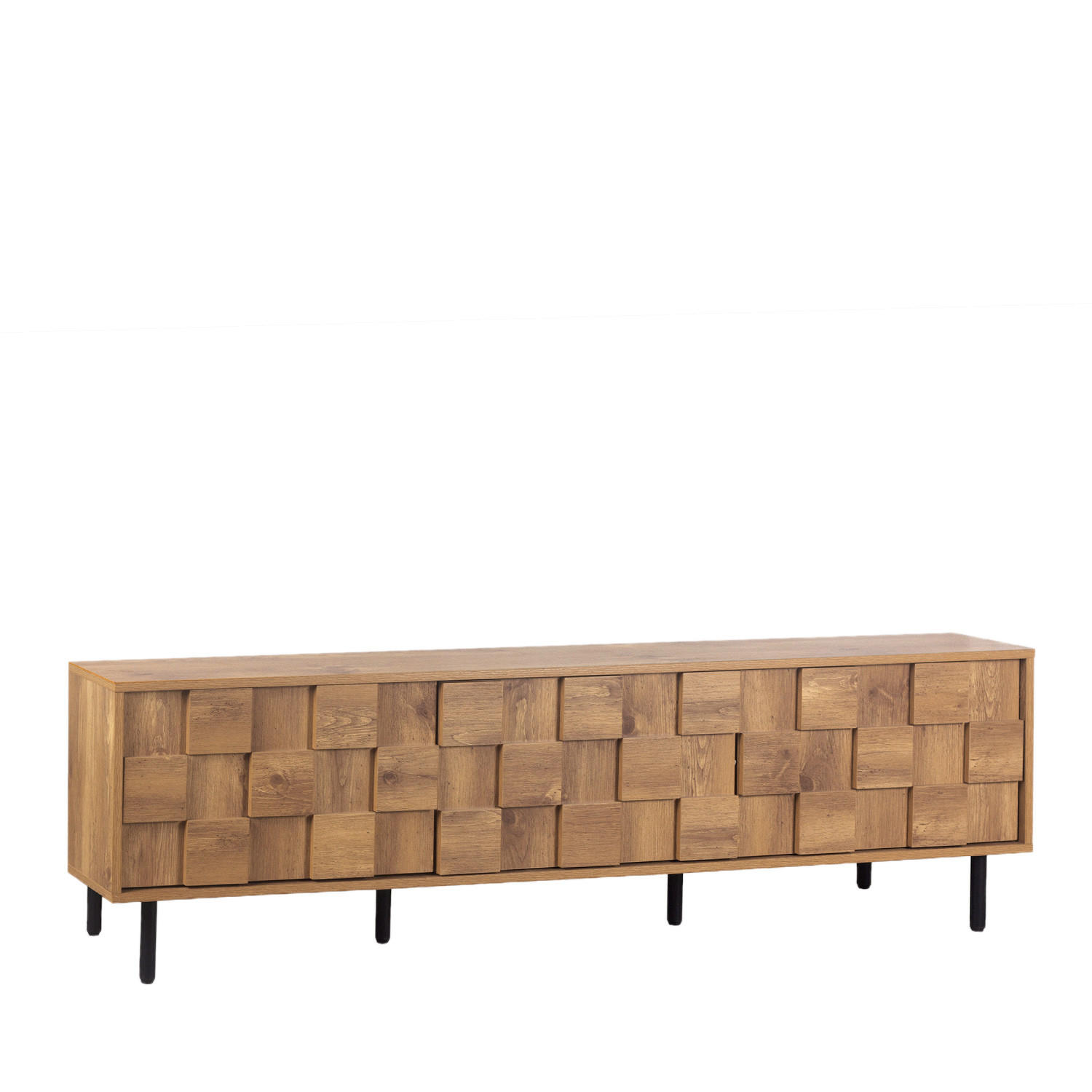 TV-ELEMENT Ivar Natürlich 160 cm x 49 cm - Naturfarben, Holzwerkstoff (160/49/40cm) - Klast Home