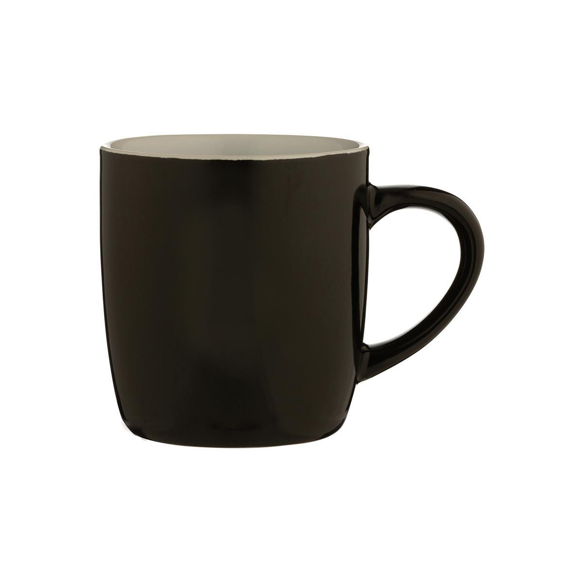 TASSE aus Steingut, schwarz, 330 ml - Schwarz, Keramik (0.33L) - Price & Kensington