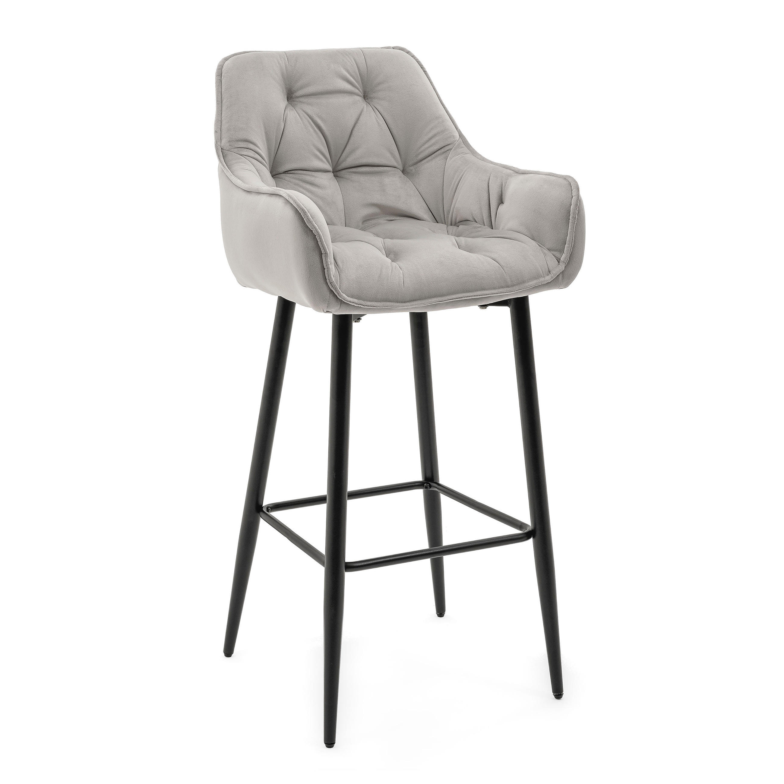 NEW Home Barhocker Hellgrau 53x97x52 cm