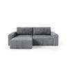 ECKSOFA Natalia - Grau, Holzwerkstoff/Textil (149/244cm) - Fun Möbel
