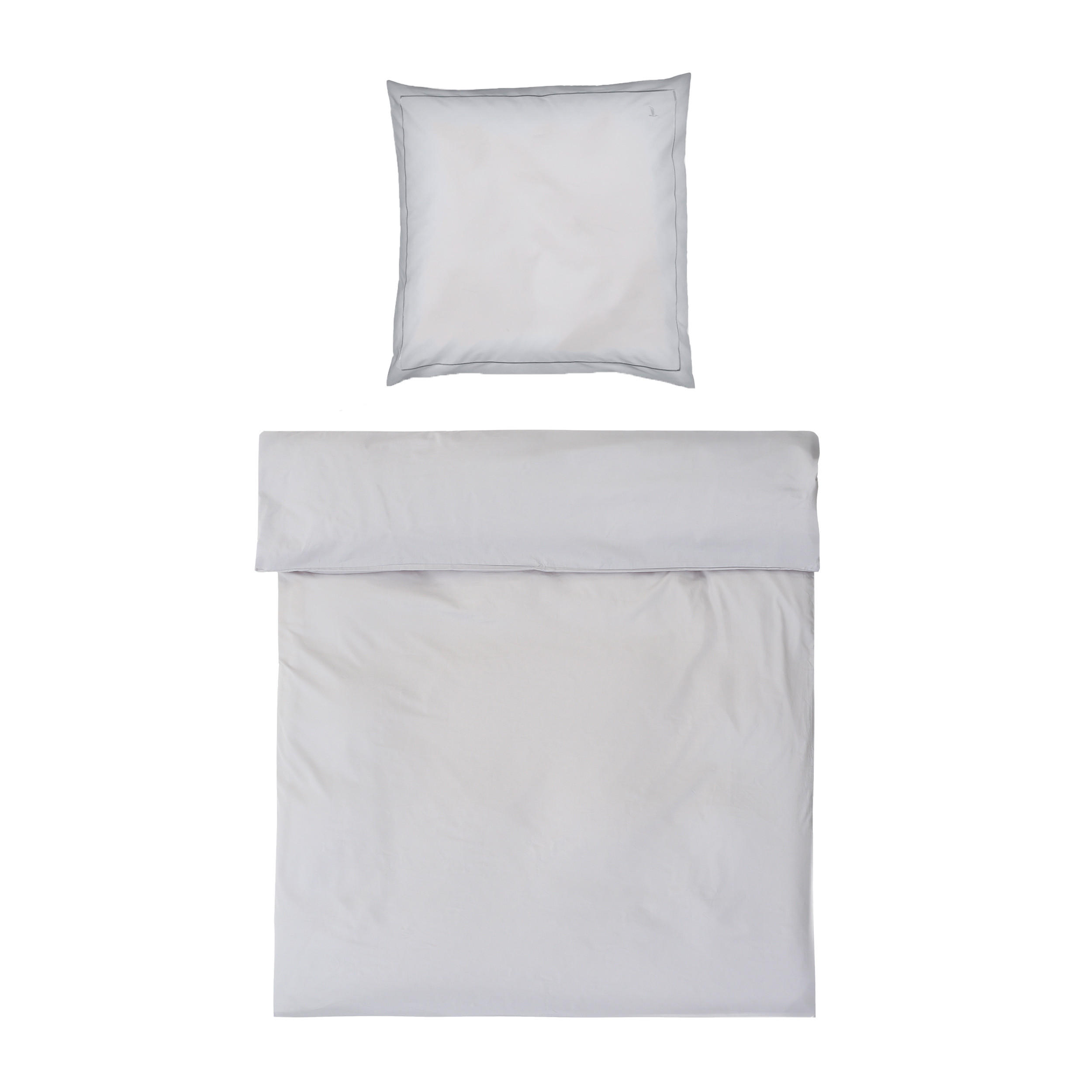 BETTWÄSCHE LUXURY - Silberfarben, Textil (135/200cm) - MÖVE