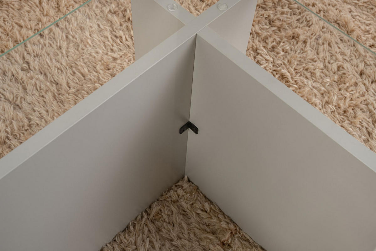 COUCHTISCH vetrino Grau - Grau, Holzwerkstoff (70/65/40cm) - Calicosy