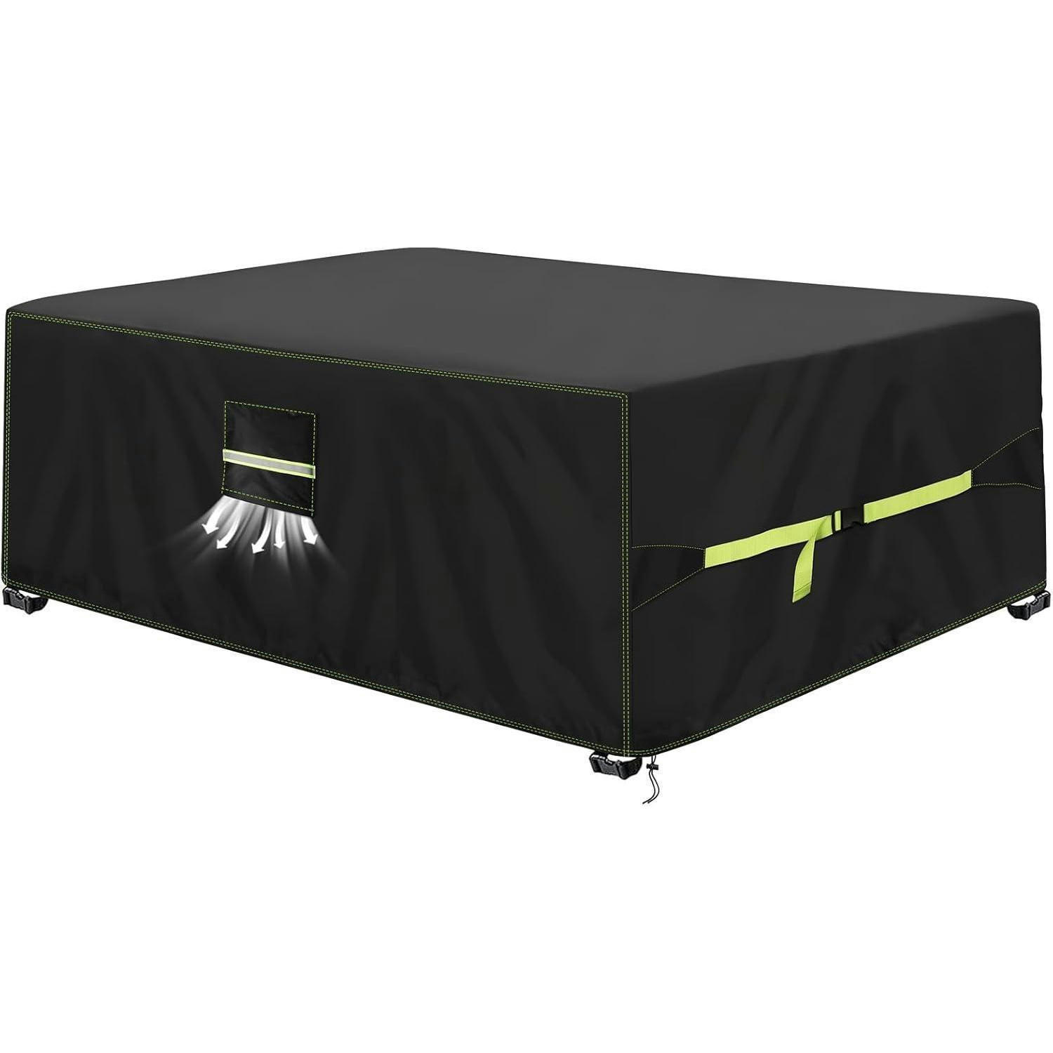 XXXLutz Abdeckhaube Schwarz 180x74x122 cm
