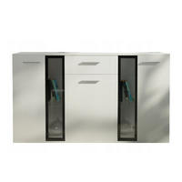 SIDEBOARD CERES LED - Weiß, Holzwerkstoff (140/80/40cm) - Meblini