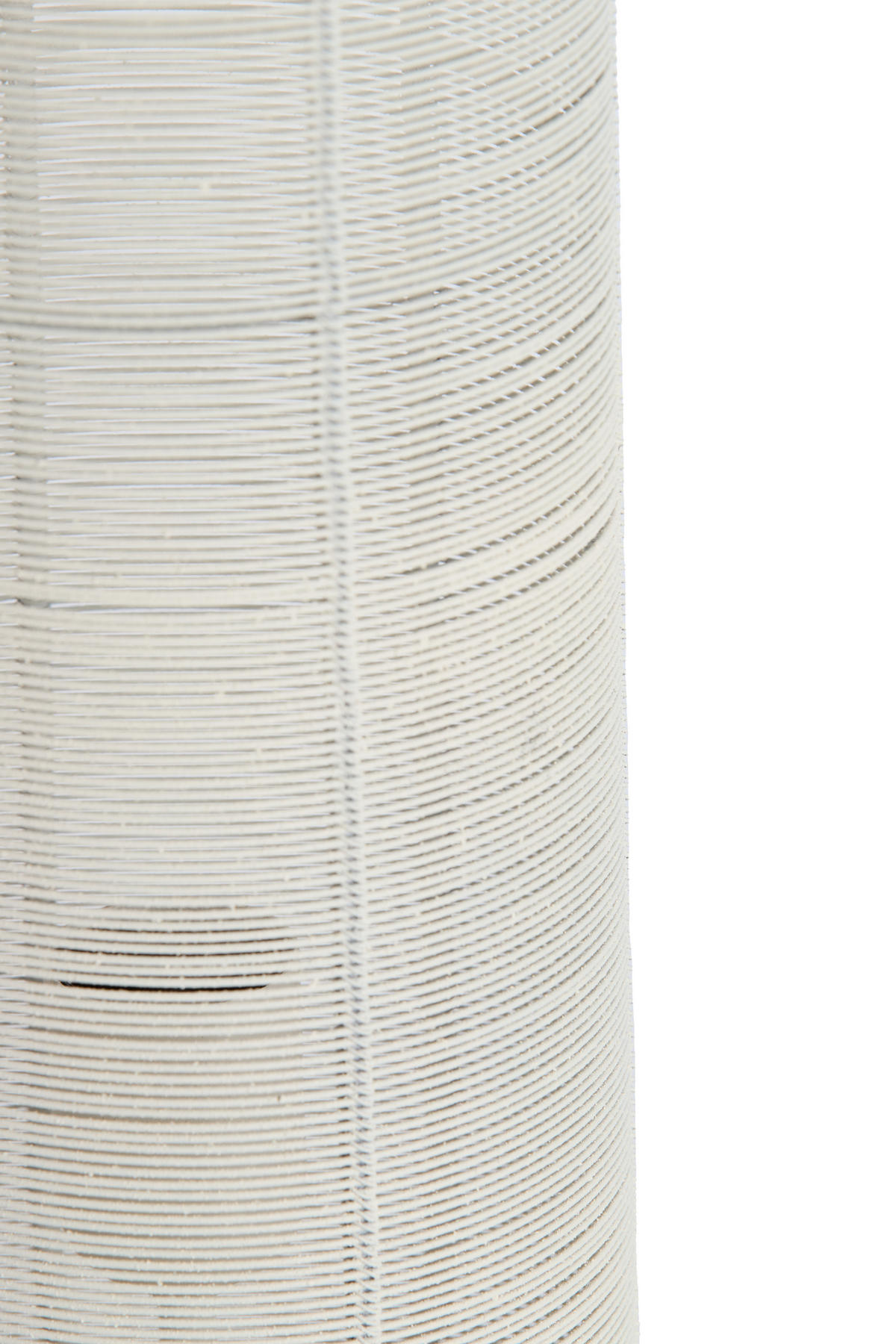 TISCHLAMPE Lezuza Weiß Ø15,5/60,5 cm - Weiß, Metall (15.5/15.5/60.5cm) - Light & Living