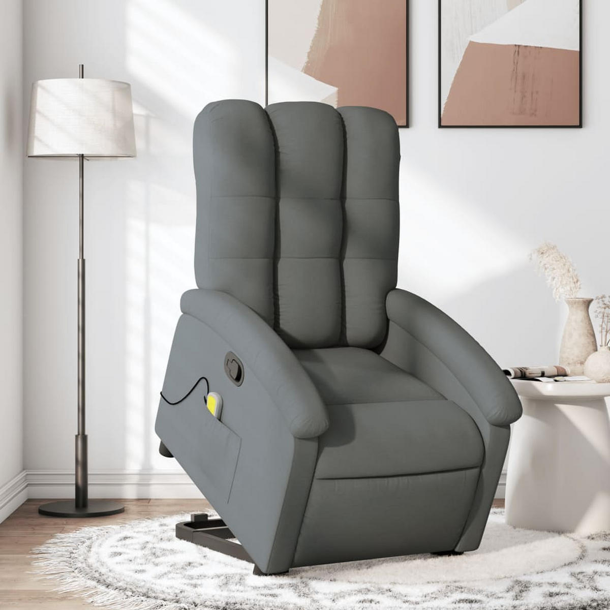 MASSAGESESSEL Luchetti - Grau, Metall (70/101/93cm) - Nettlife