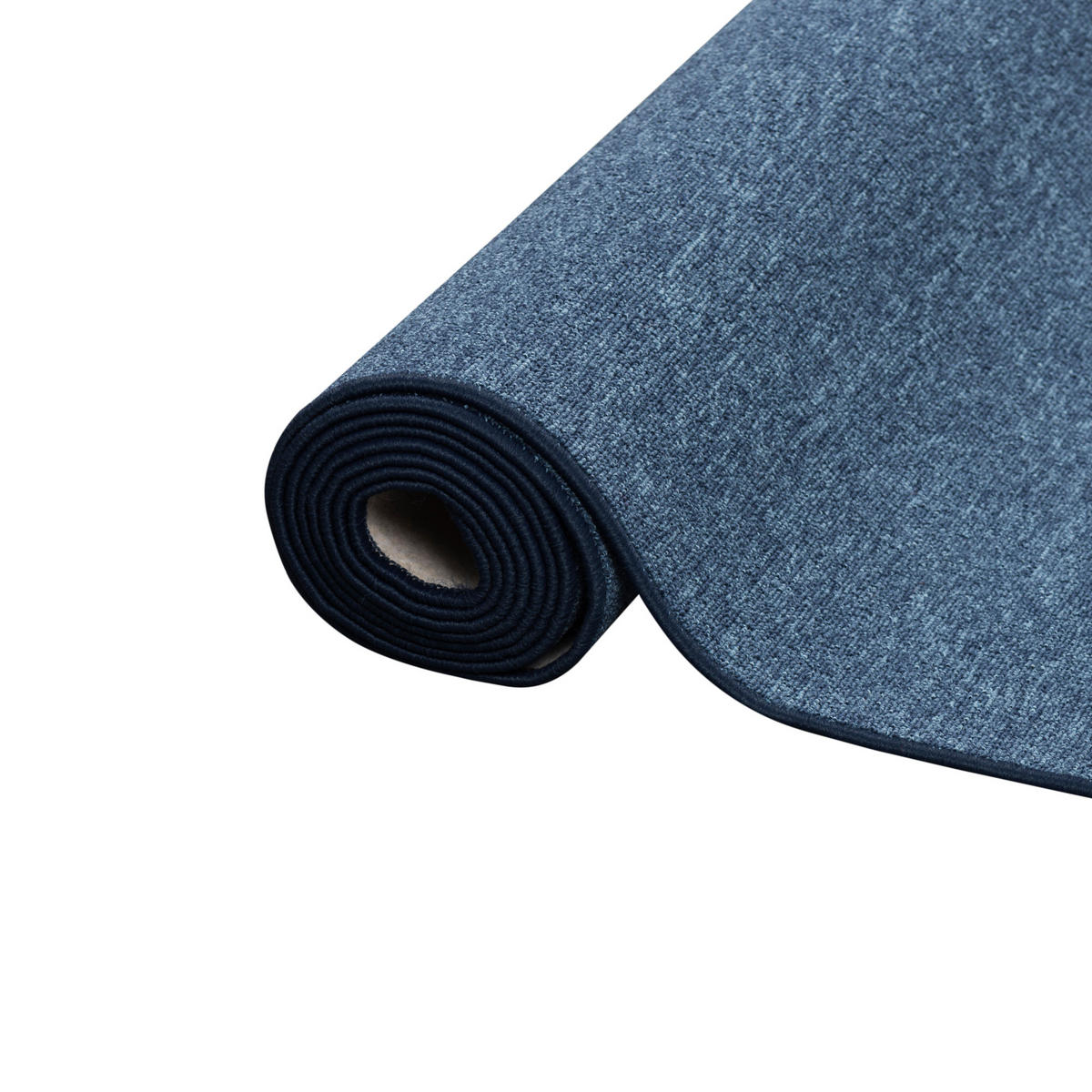 FEINSCHLINGEN VELOUR LÄUFER TEPPICH STRONG - Dunkelblau, Textil (80/200cm) - Snapstyle