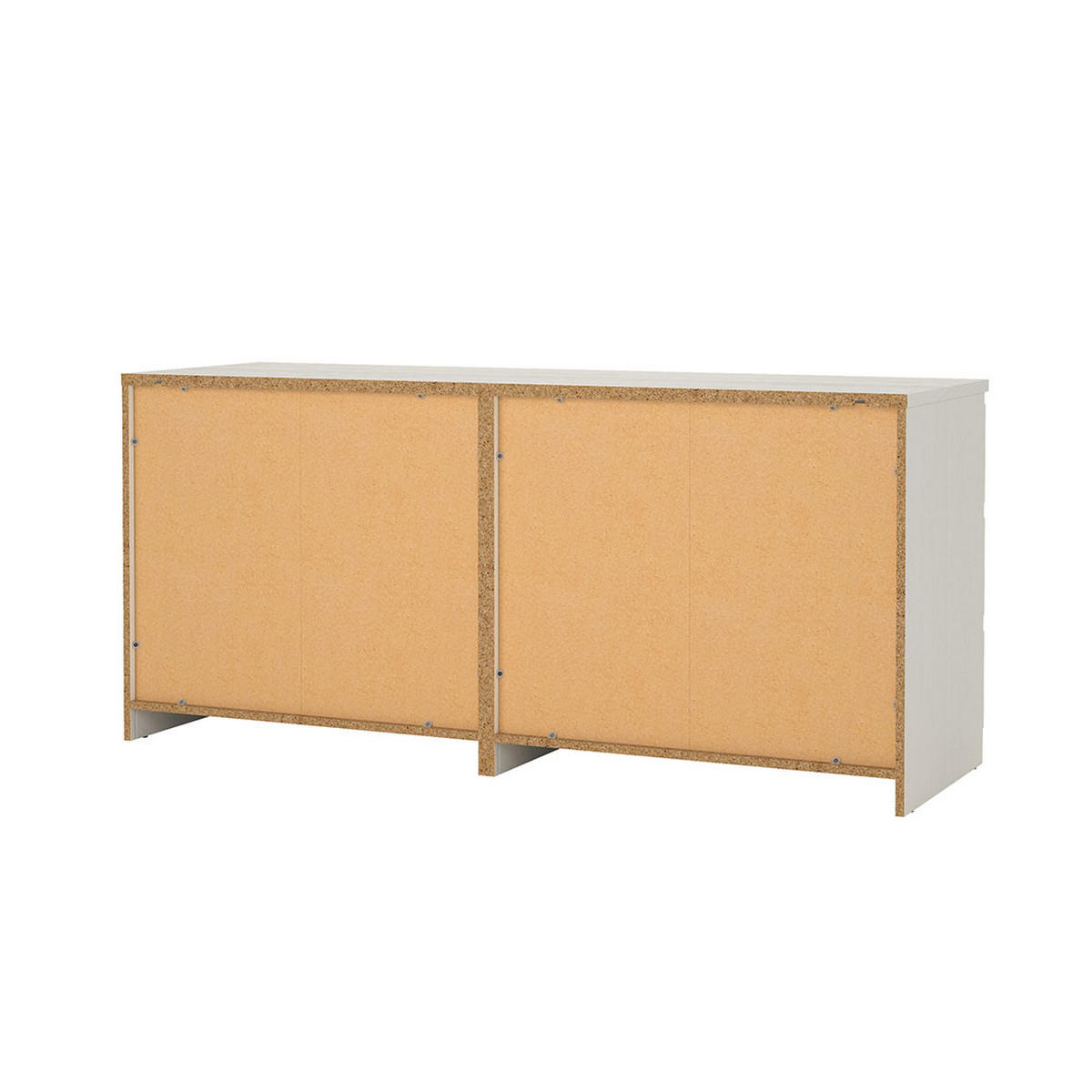KOMMODE Noulan Weiß 154/50/70 cm - Weiß, Holzwerkstoff (154/70/50cm) - ebuy24