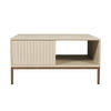 COUCHTISCH Madison Beige 80/80/40 cm - Beige, Holz (80/80/40cm) - Starfurn