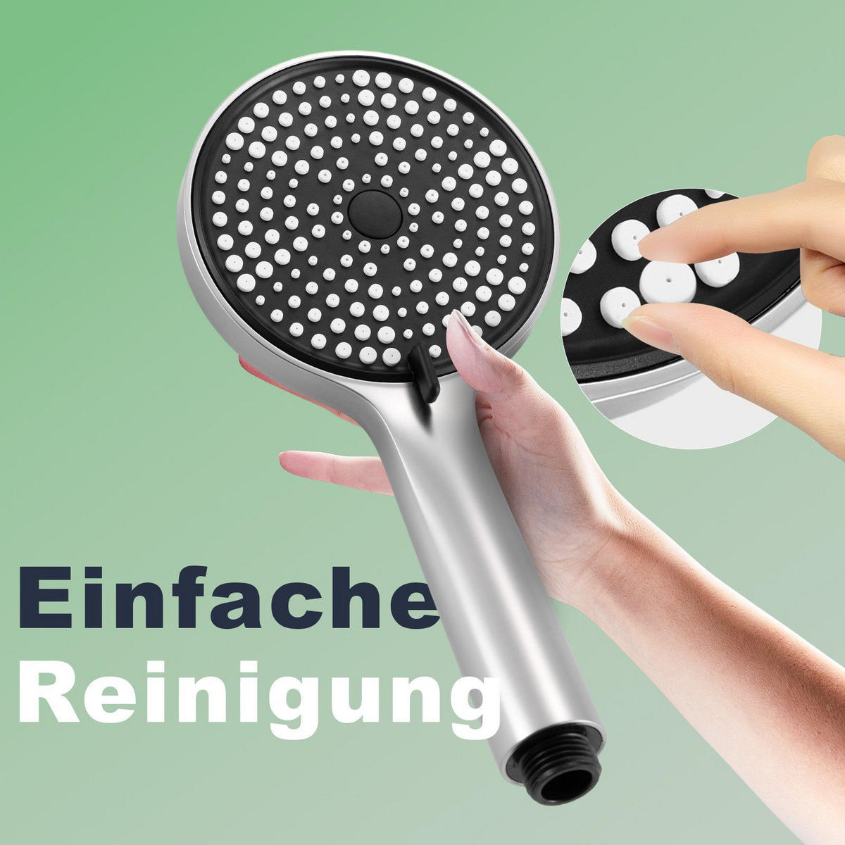 HANDBRAUSE BRAUN Ⅲ 11/2/8 cm - Silberfarben, Metall (15/8/11cm) - Nettlife