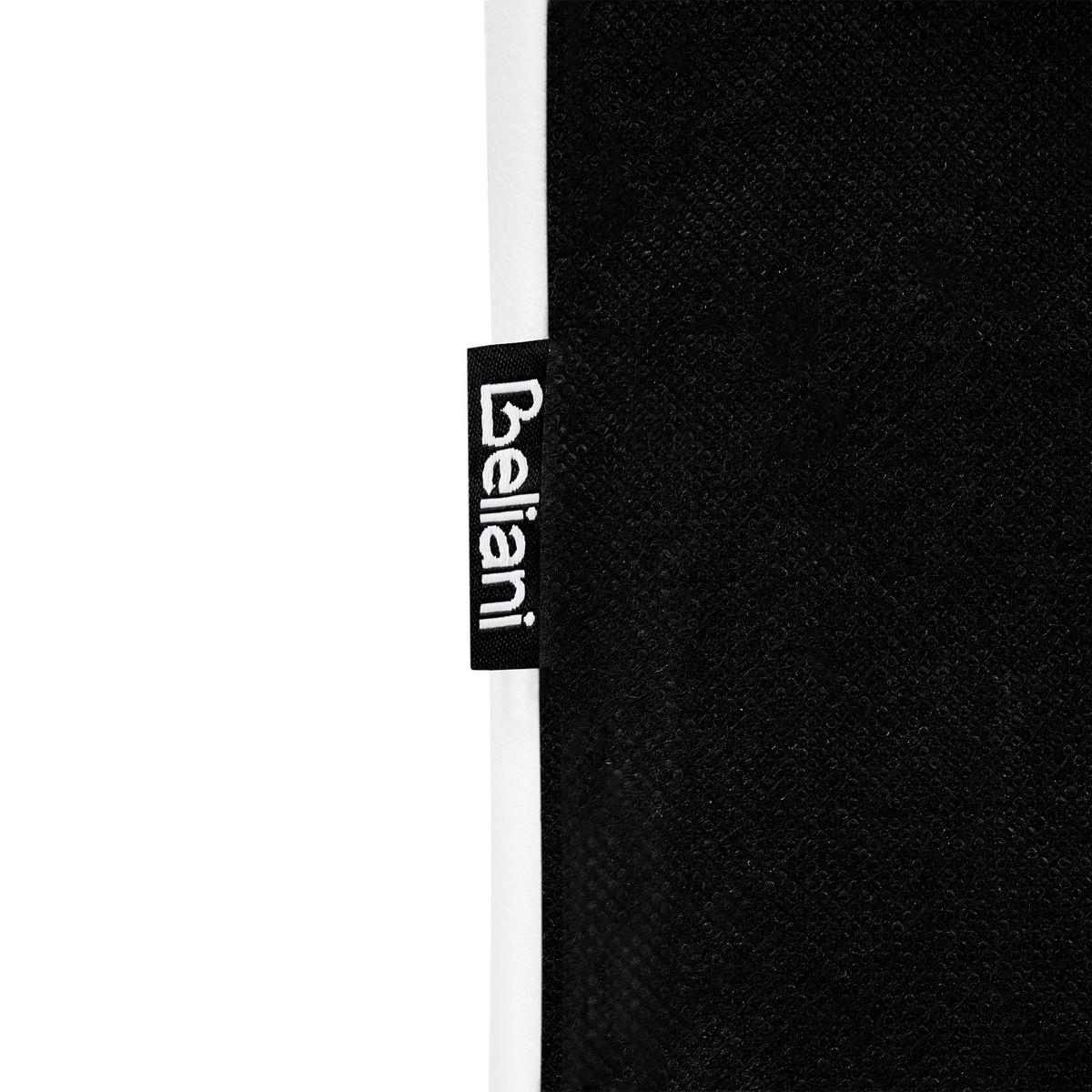 BETT 180/200cm Weiß Metz - Weiß, Textil (180/200cm) - Beliani