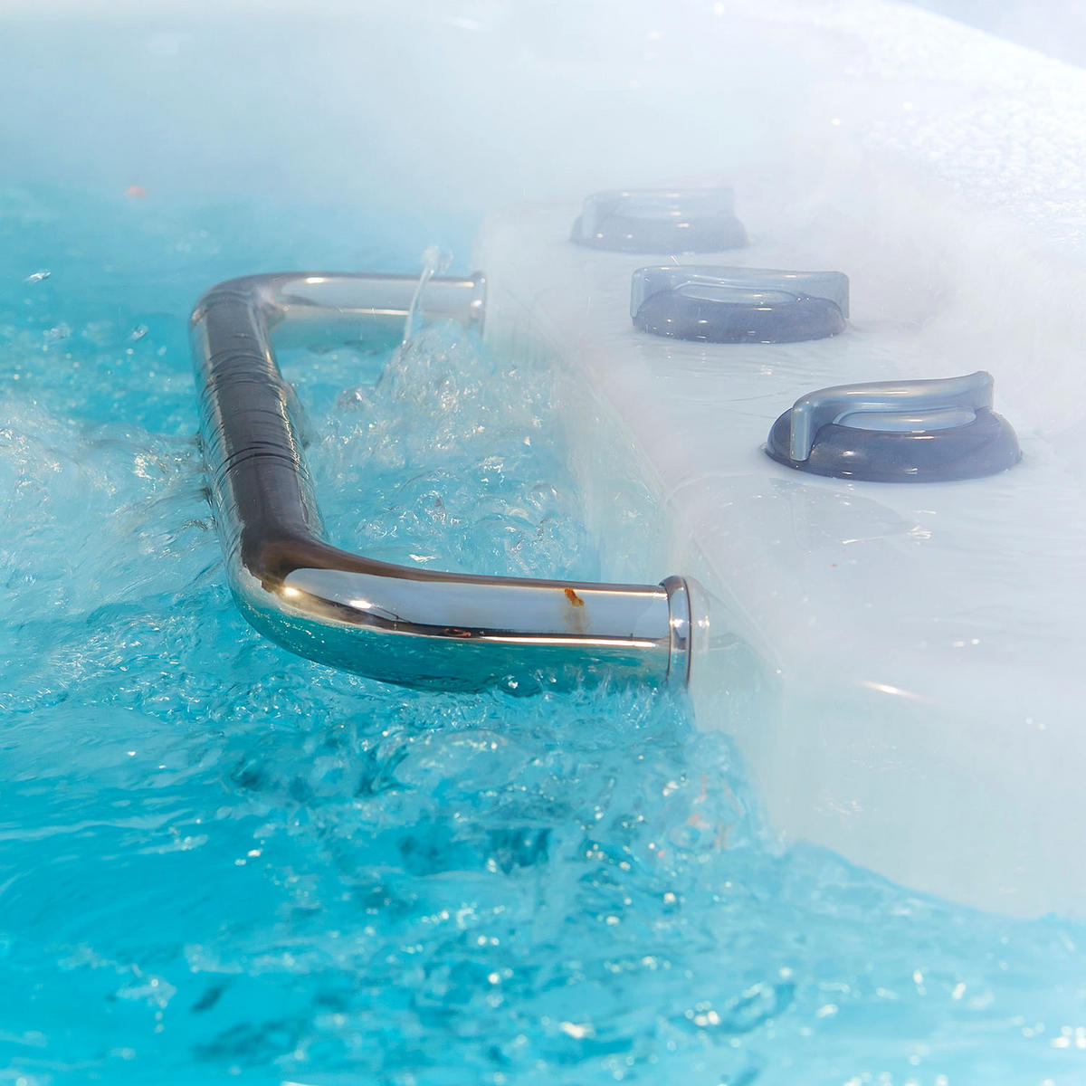 WHIRLPOOL St. Lawrence 6m langes Swim Spa - Weiß Hochglanz, Kunststoff (228/137/594cm) - Canadian Spa Company