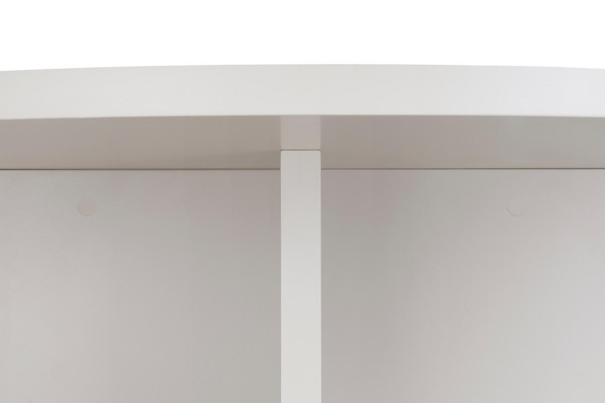 COUCHTISCH Runder, mit laminiertem 3 cm stark, Taupe, 100 cm - Beige, Holzwerkstoff (100/100/42cm) - RNT By Really Nice Things