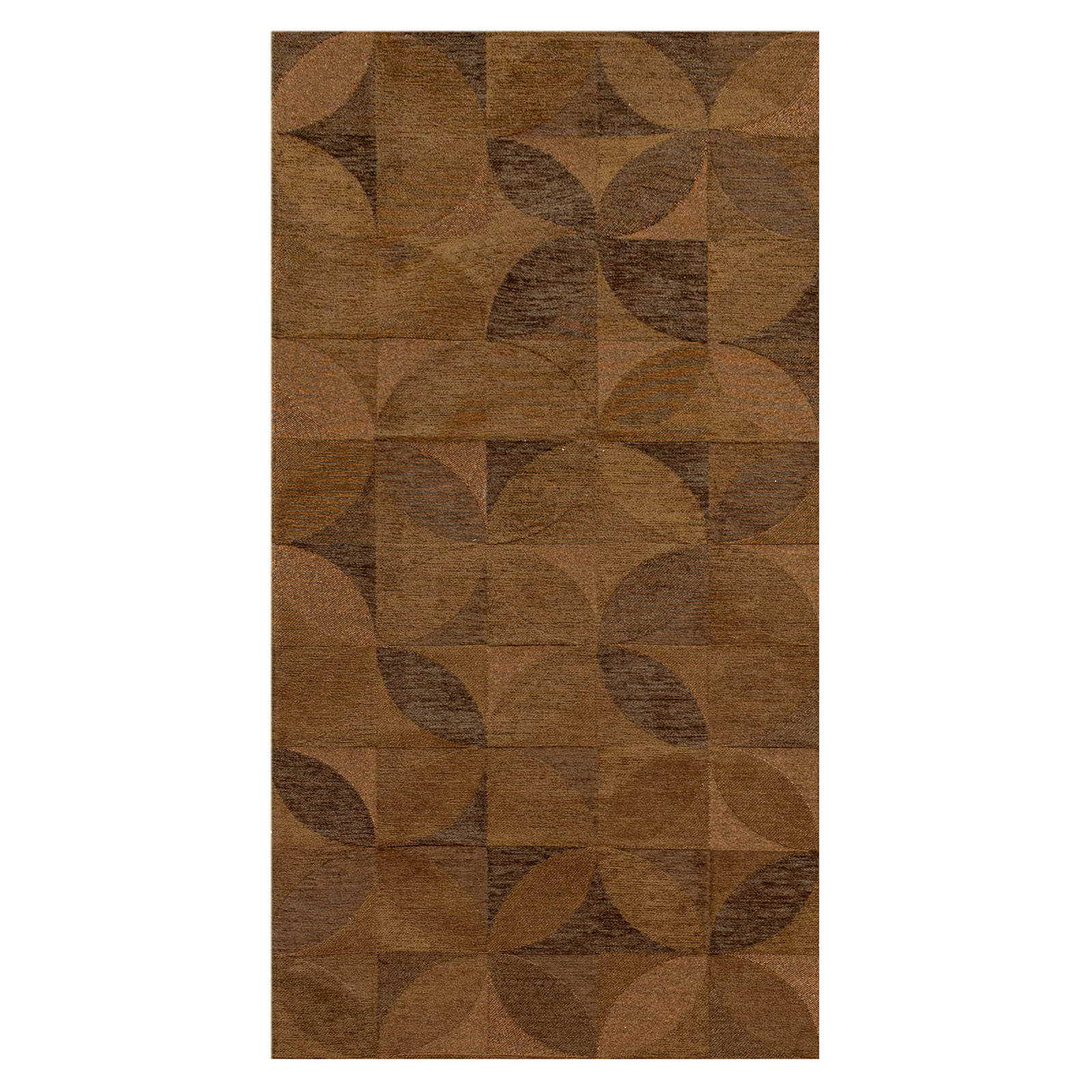 TEPPICH Rondo Amber 80/150 cm - Goldfarben, Textil (80/150cm) - Lola&Moi