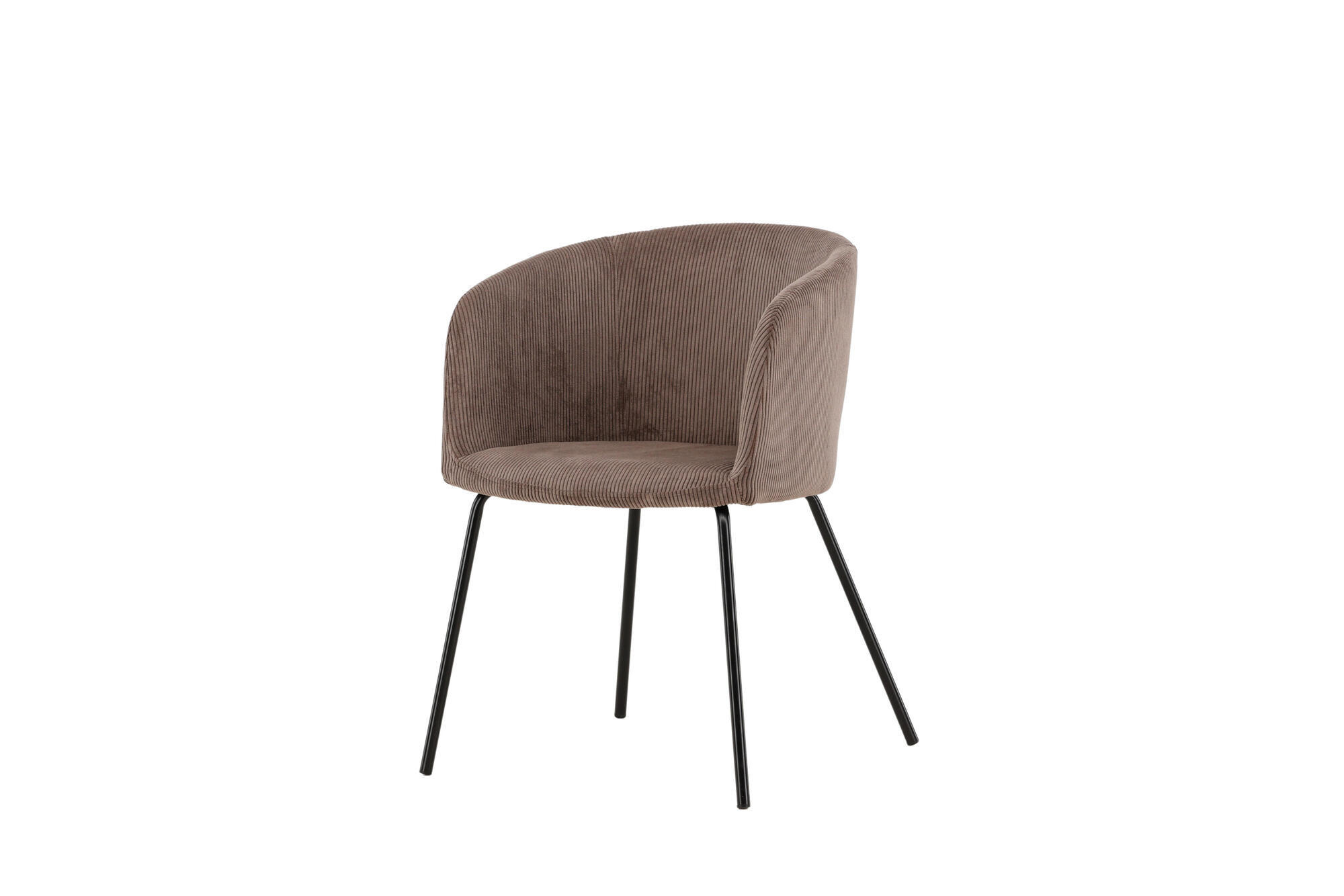 ESSZIMMERSTUHL BERIT Braun 55x55x78 cm - Braun, Textil (55/78/55cm) - FURNLUX
