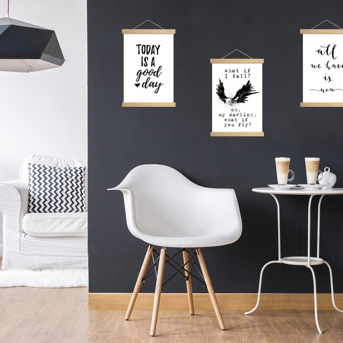 POSTERLEISTE magnetisch 70 cm Eiche - Beige, Holz (71/2/2cm) - artissimo