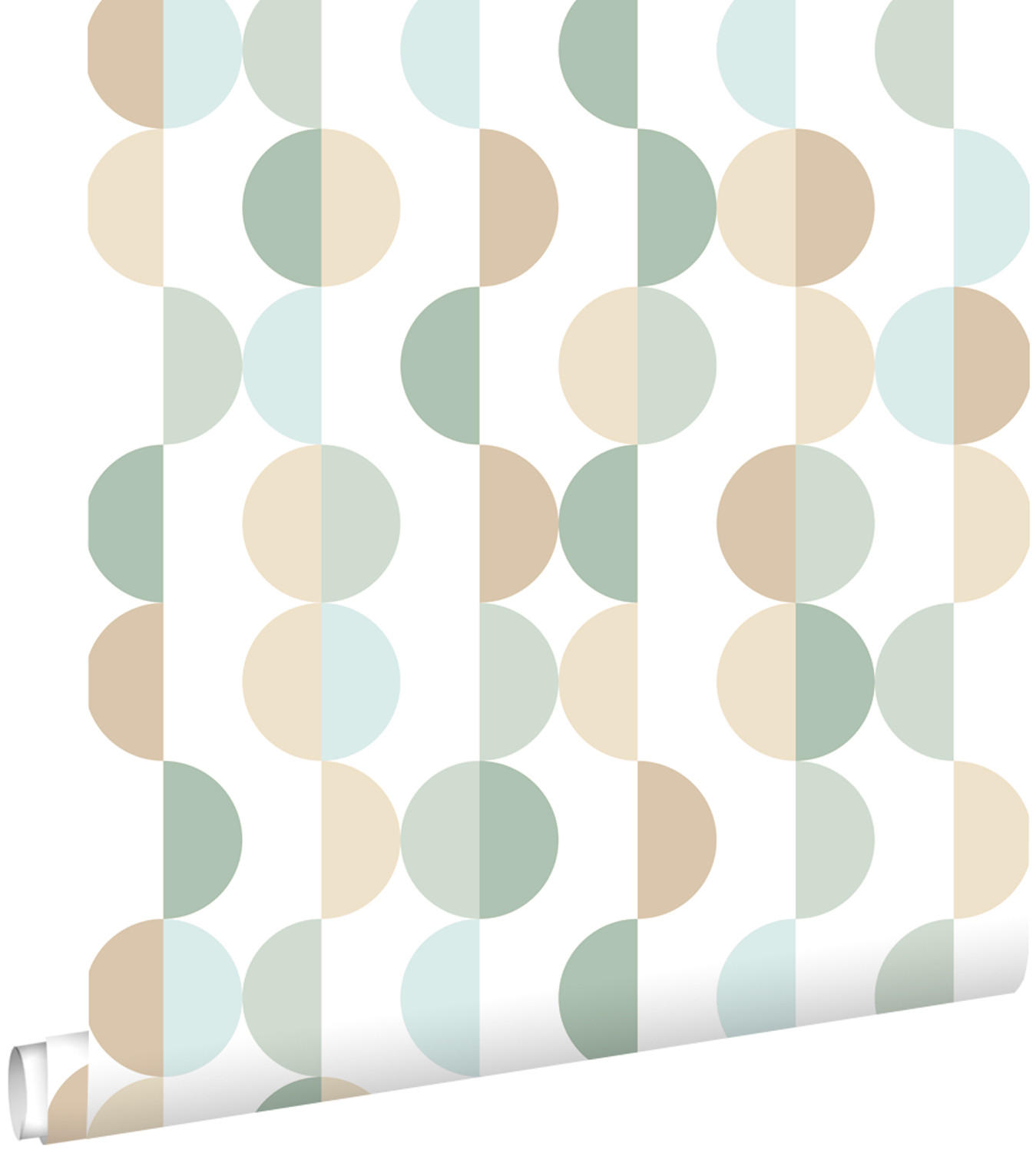 TAPETE grafisches Motiv 50 x 900 cm - Multicolor, Papier (50/900cm) - ESTAhome