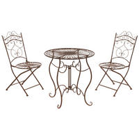 SITZGRUPPE Indi antik braun - Braun, Metall - TPFGarden