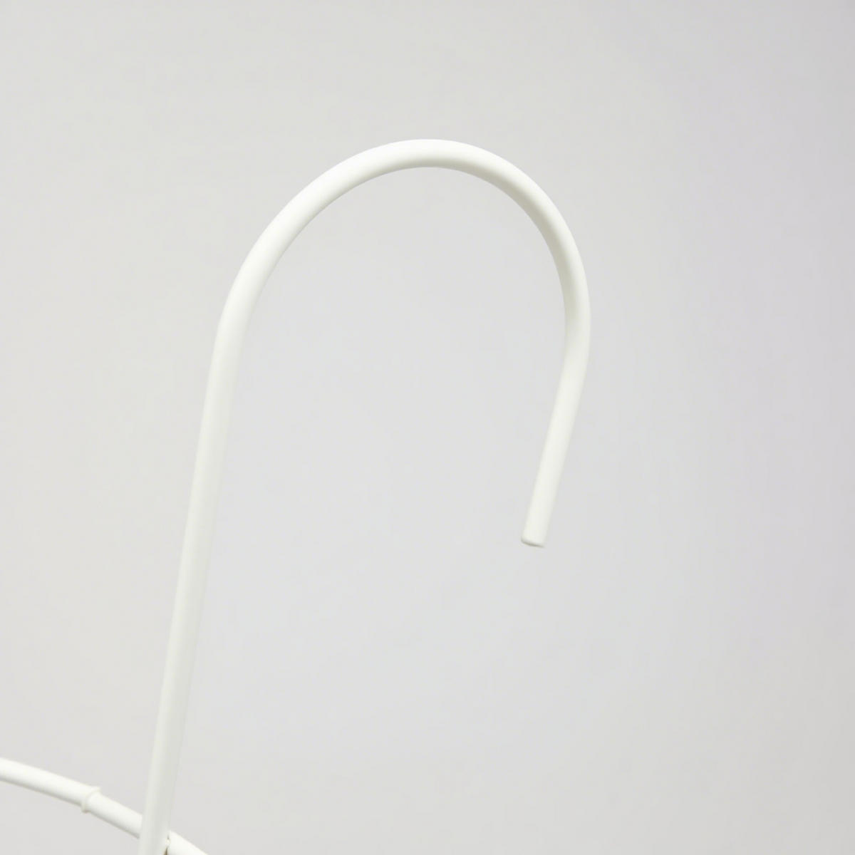 6XZÁVĚSNÝ květináč - bílá, kov (20/21/26cm) - Relaxdays