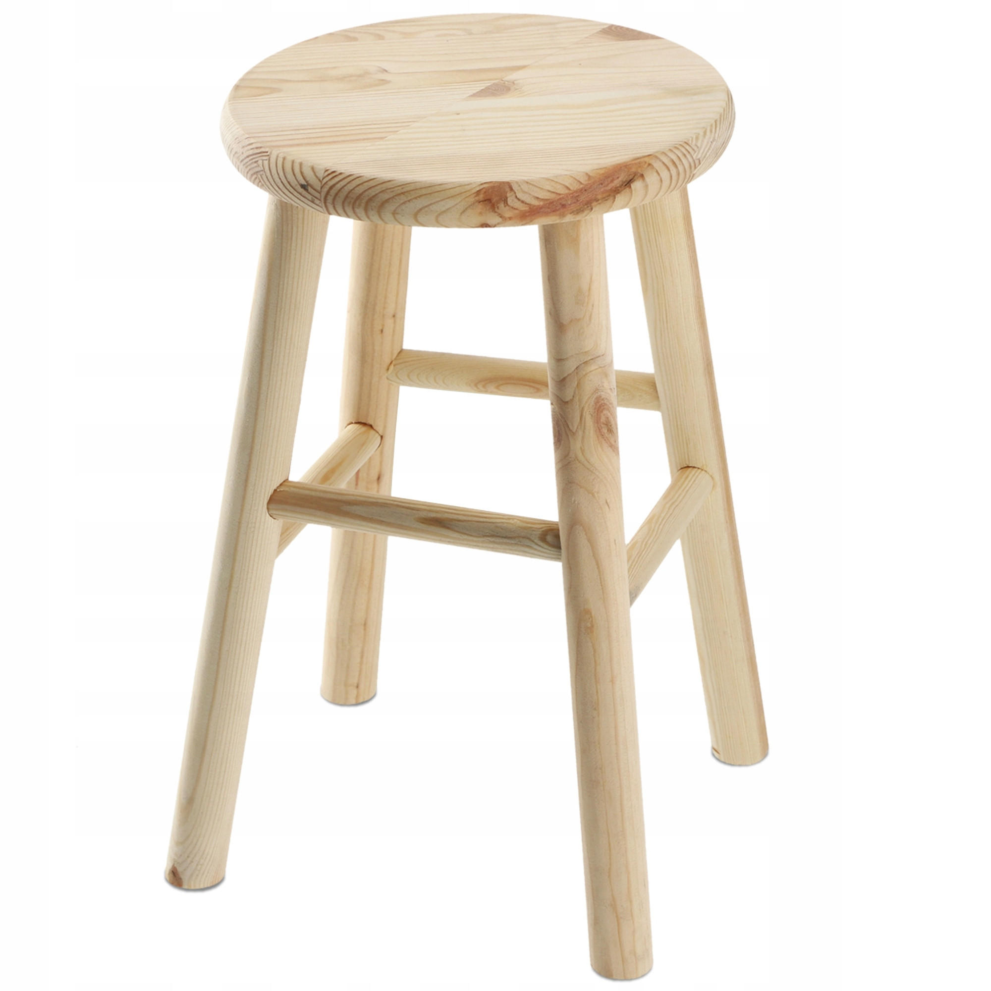 HOLZHOCKER 45 x 29 cm, natur - Naturfarben, Holz (29/45cm) - KADAX