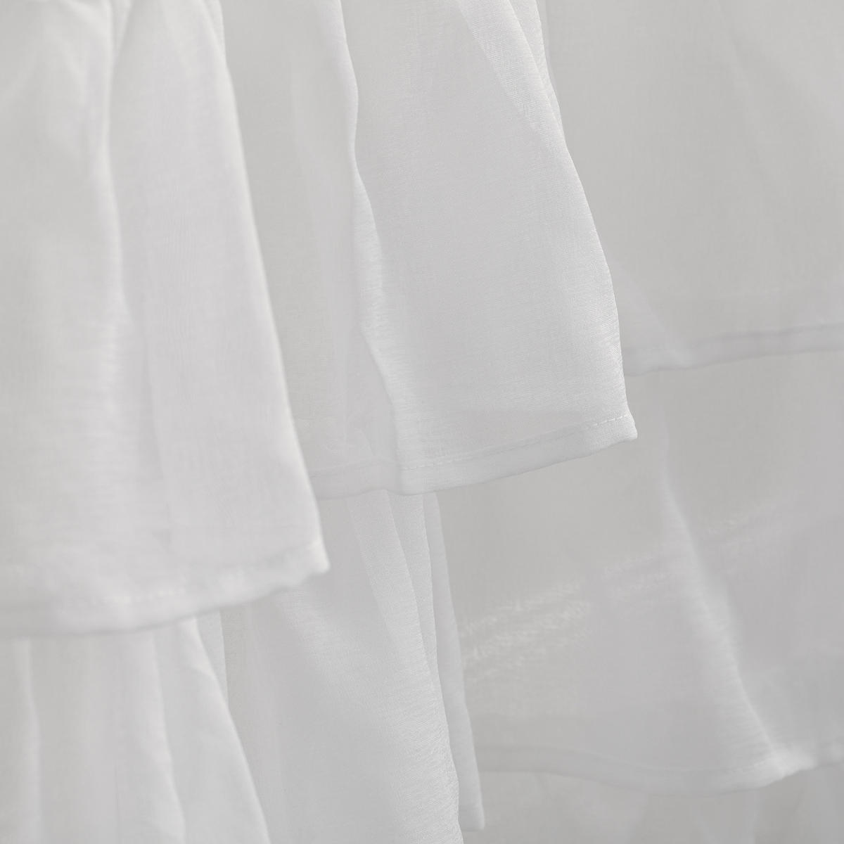 VORHANG Cadis - Weiß, Textil (140/1/250cm) - home&you