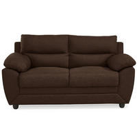 SOFA ohne Schlafmöglichkeit - 2 Personen - Stoff - Schokoladenbraun - - Braun, Textil (163/88/82cm) - Vente-Unique