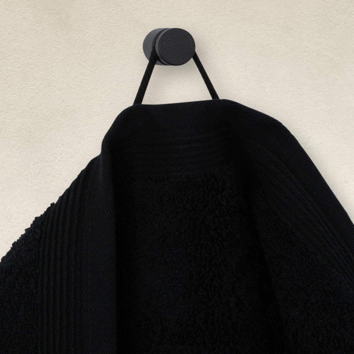 GÄSTETUCH SUPERWUSCHEL 3ER PACK - Schwarz, Textil (30/50cm) - MÖVE