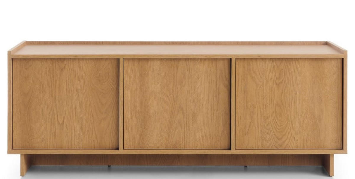 TV-SCHRANK Eiche Rtv - Eichefarben, Holzwerkstoff (147/55/39cm) - Sepro Meble
