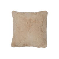 KISSEN CUTIE - Plüsch - Beige - Beige, Textil (45/45cm) - J-Line