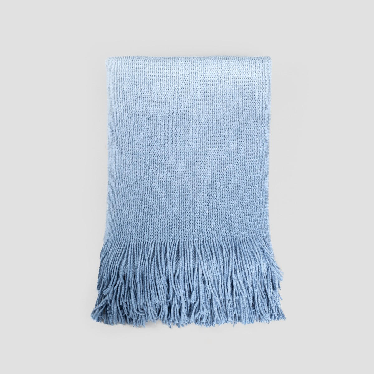 DECKE Finns blue 130/170 cm - Hellblau, Textil (130/170cm) - Homla