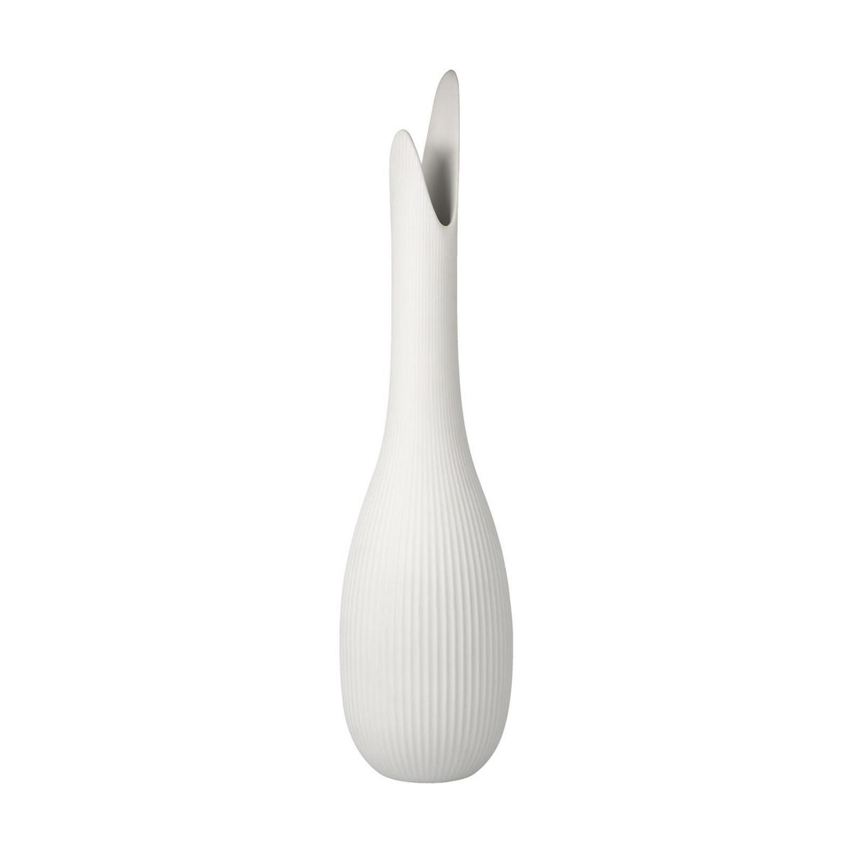 VASE Studio 8 Pure Raindrop weiß 41 cm - Weiß, Keramik (41cm) - Goebel
