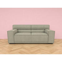 2,5-SITZER Umea Chenille Grün 194/106/78 cm - Jadegrün, Kunststoff/Textil (194/78/106cm) - foamnova