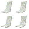GARTENSTUHLKISSEN Trivia 123/50 cm 4er-Set - Multicolor, Textil (50/7/123cm) - Madison