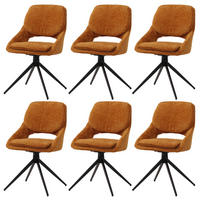 ESSZIMMERSTUHL Gelb 6er-Set - Gelb, Textil (55/87/55cm) - MCW