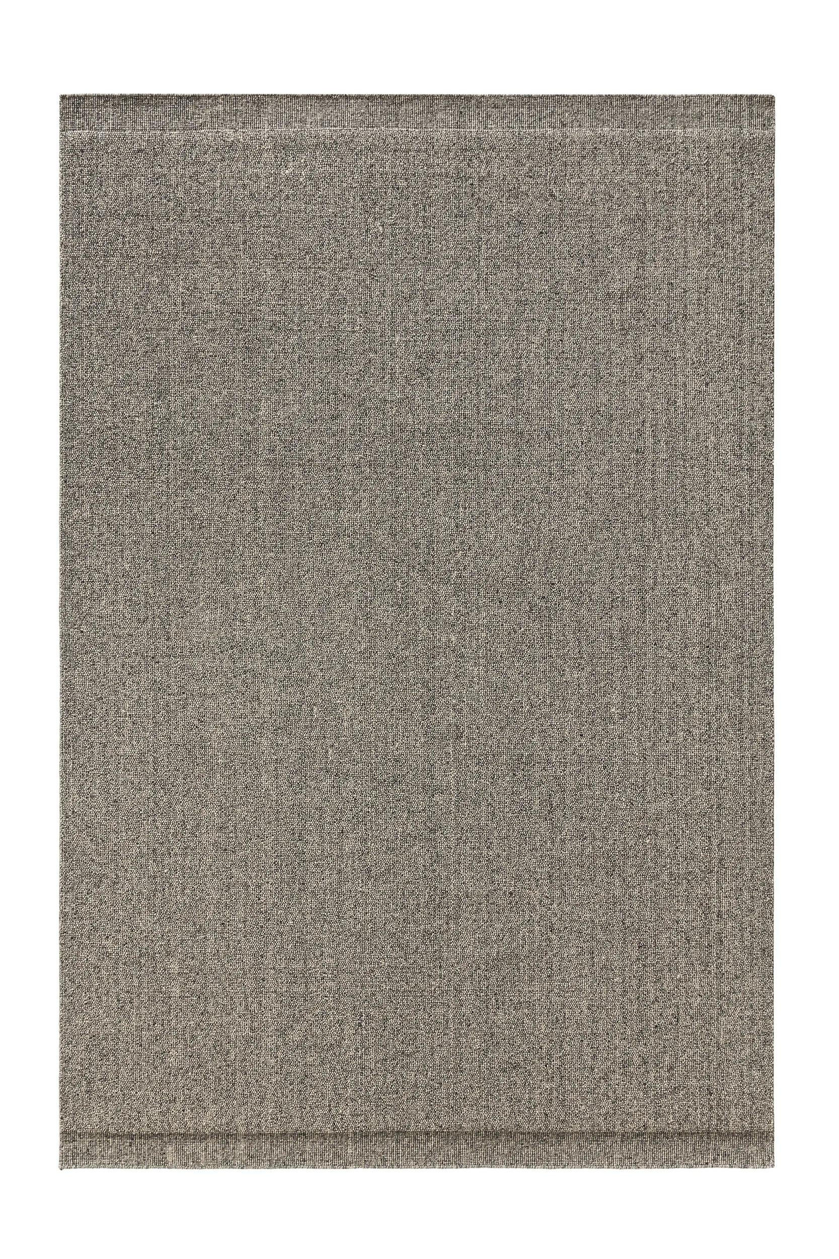 WOLLTEPPICH Imke Grau 120x170 cm - Grau, Textil (120/170cm) - benuta Pure