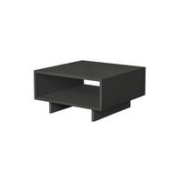 COUCHTISCH mit 1 Regal L60 cm - Hola - Anthrazit, Holzwerkstoff (60/60/32cm) - Calicosy