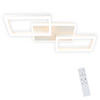LED-DECKENLEUCHTE Marco 54/35/6 cm - Weiß, Metall (54/35/6cm) - Nettlife