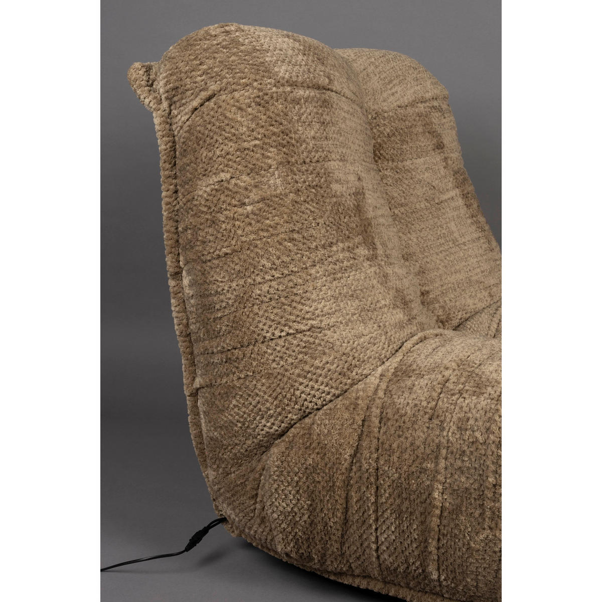 SESSEL Hamilton - Braun, Textil (114/95/88cm) - Dutchbone