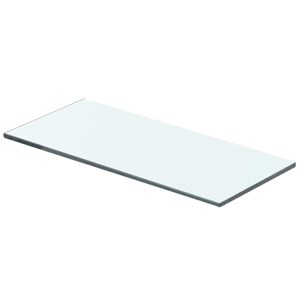 vidaXL Regalboden Transparent 12x0.8x40 cm